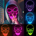 Halloween LED Glow Skeleton Mask