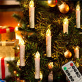 Christmas Tree LED Candle Set with Remote Control