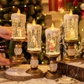 Christmas Candle Light Scene Decoration
